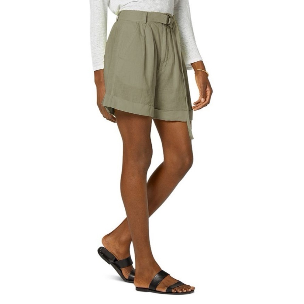 [Joie] Dixon Belted Linen Shorts